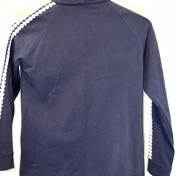 Lilly Pulitzer Navy Half Zip Zacket - Picture 3 of 3